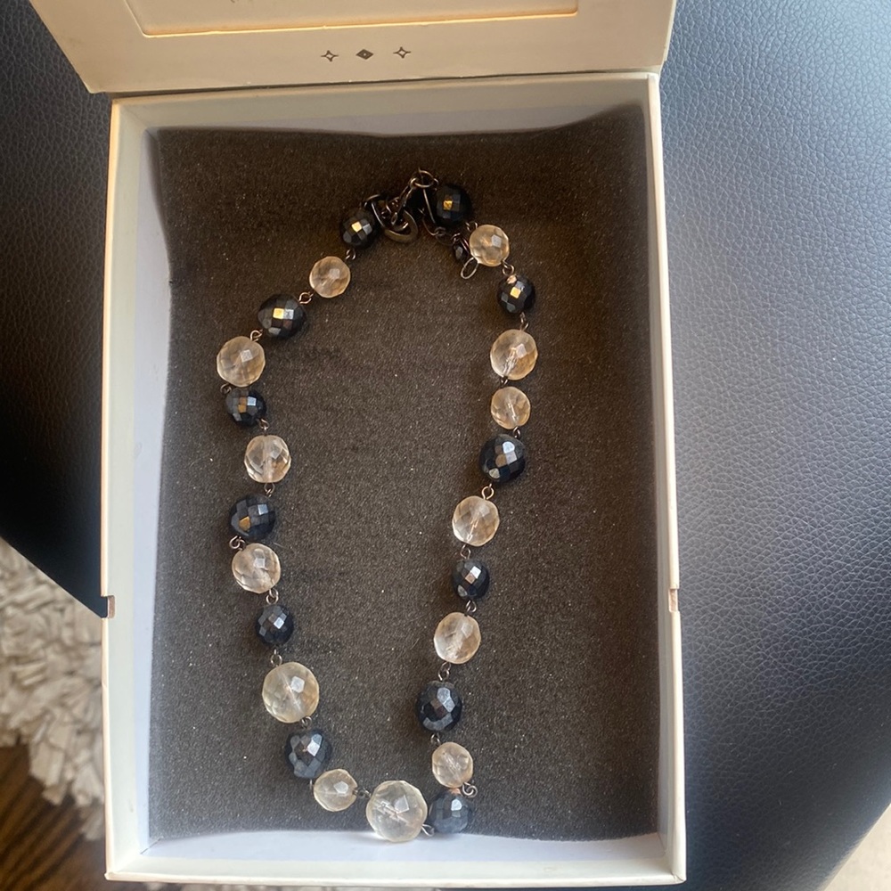 White House Black Market Multi Beaded Necklace
